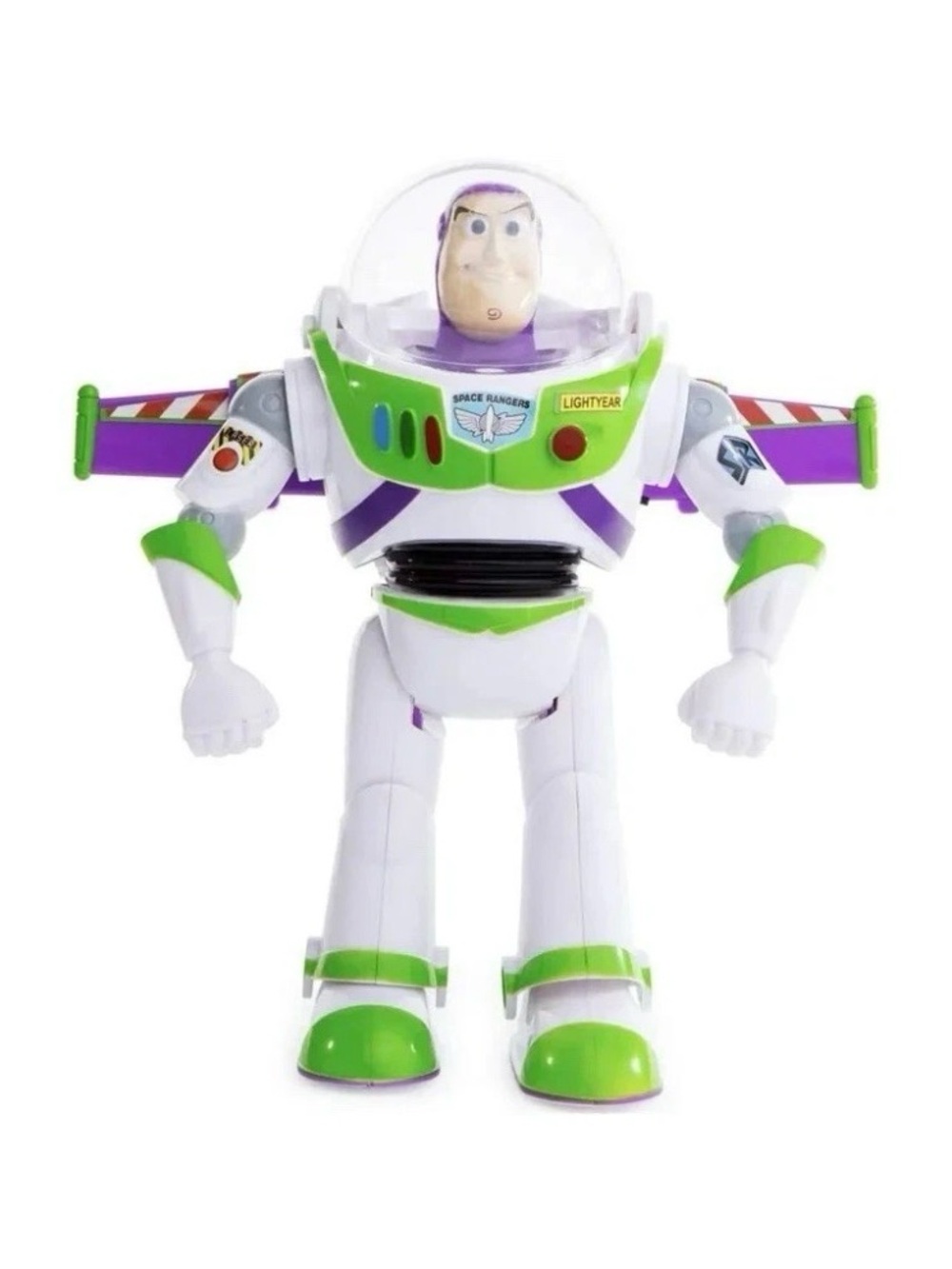 Disney Toy Story Buzz Lightyear Robot Pixar Remote Control Action Figure RC NEW - Picture 4 of 6